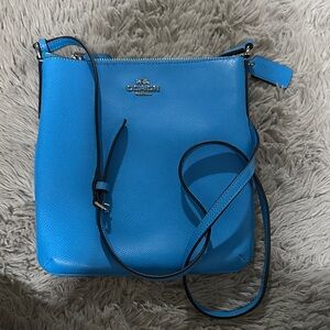 Coach Vibrant Blue Crossbody Bag